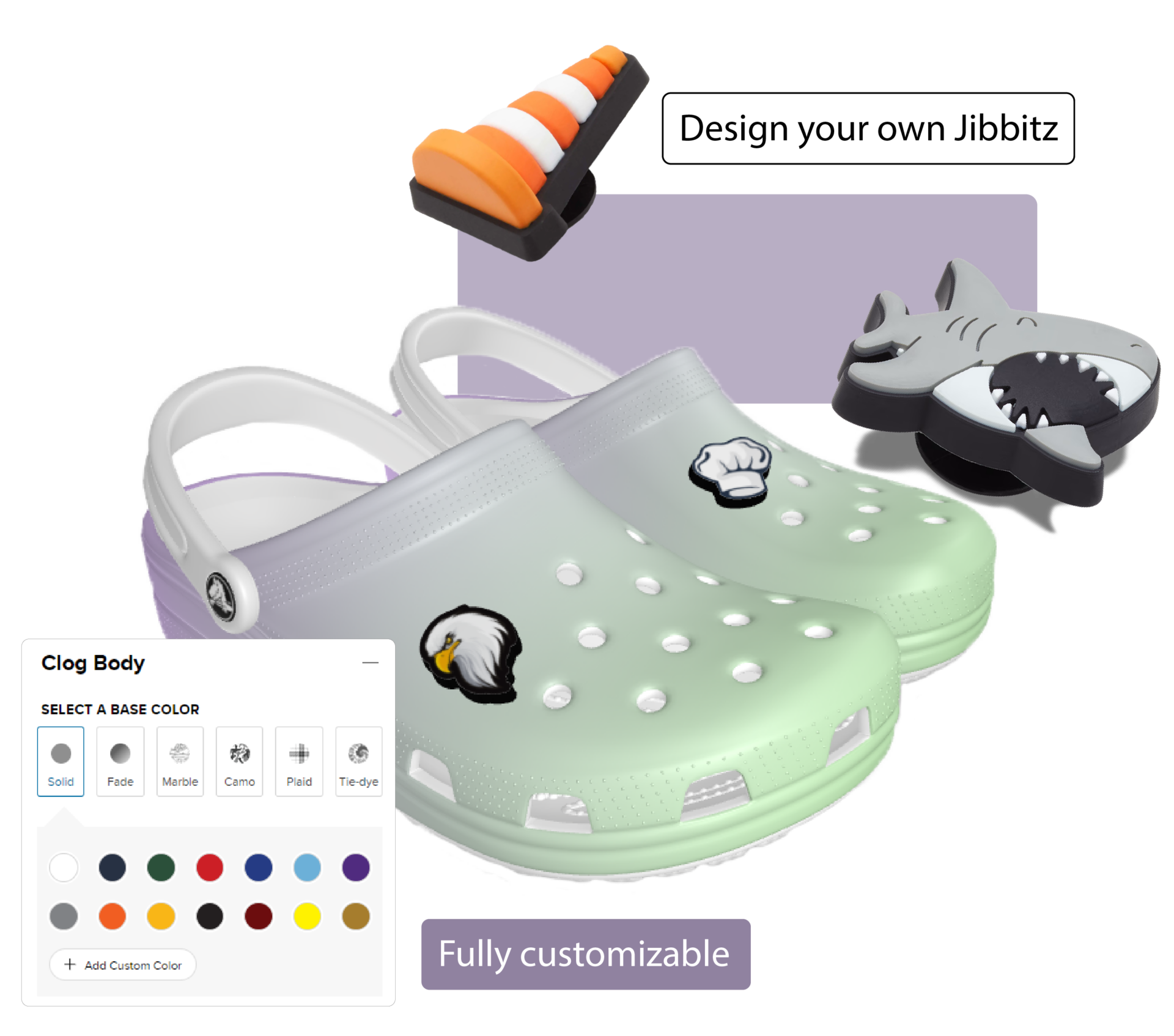 design crocs shoes