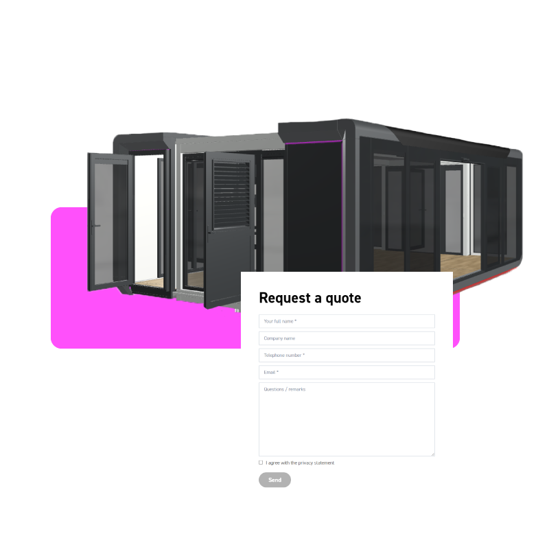 trailer pod quote configurator